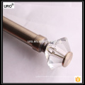 28mm crystal brass curtain rods for home